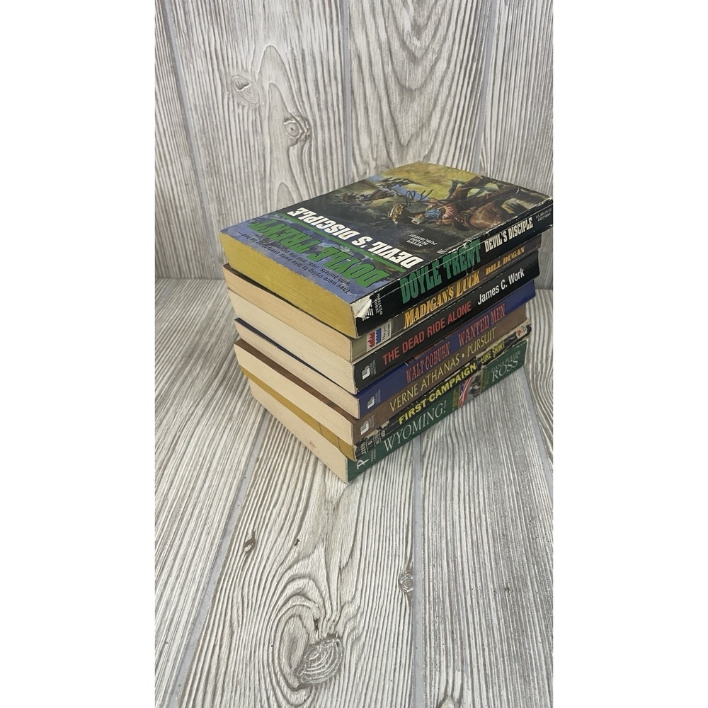 Vintage Western Paperback Book Lot 7 Luke Short Dana Fuller Ross Walt Coburn - Picture 14 of 14